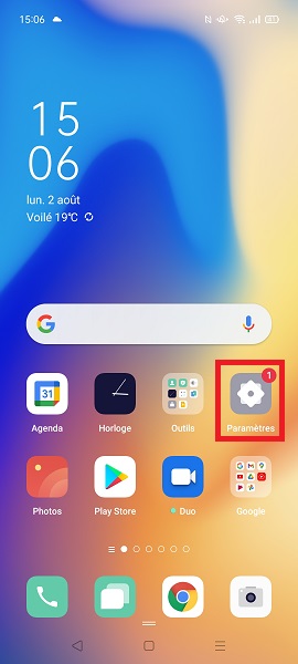 Changer votre code PIN de son OPPO A15