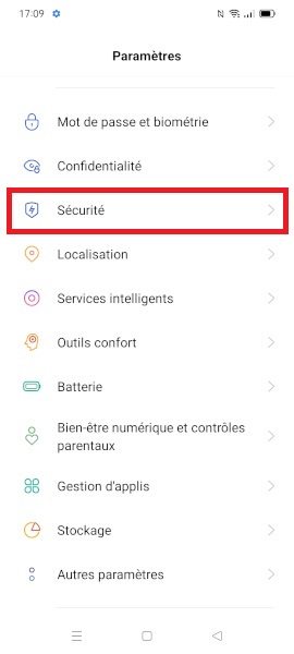 Changer votre code PIN de son OPPO Find X3 Pro