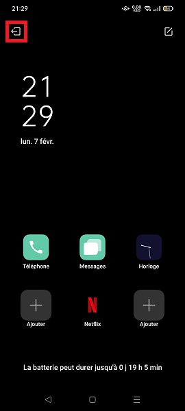 Comment quitter le mode super économie d’énergie ?