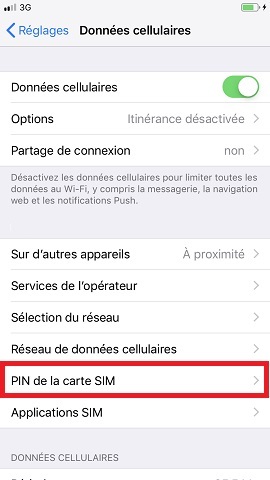 Changer votre code PIN de son Apple iPhone 8