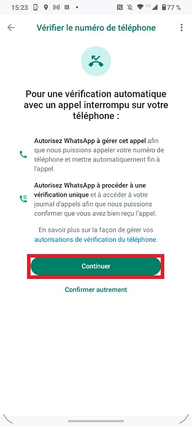 Restaurer vos conversions WhatsApp