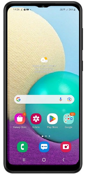 Comment allumer le Samsung Galaxy A02 ?