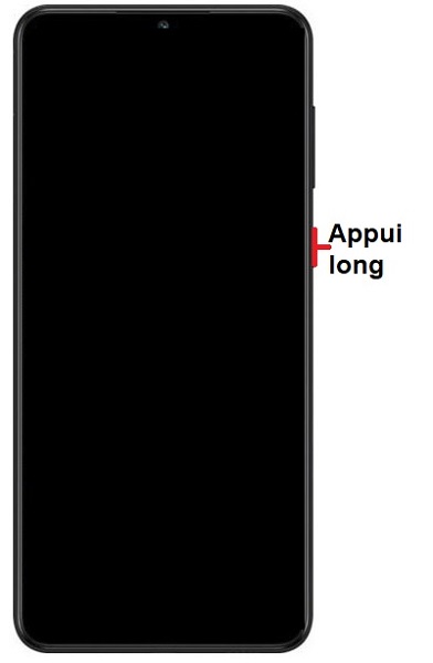 Comment allumer le Samsung Galaxy A03s ?