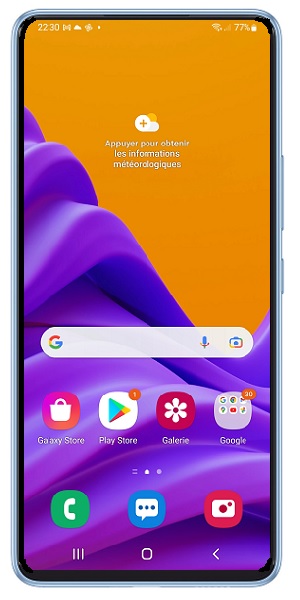 Comment allumer le Samsung Galaxy A53 ?