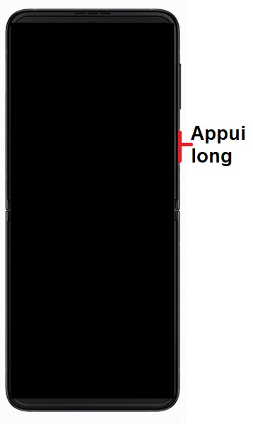 Comment allumer le Samsung Galaxy Z Flip 3 ?