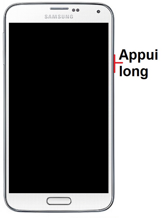 Comment allumer son Samsung Galaxy S5 ?