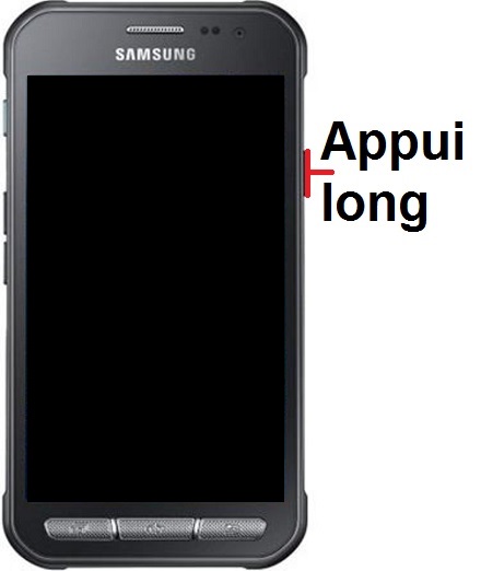 Comment allumer son Samsung Galaxy Xcover 3 ?