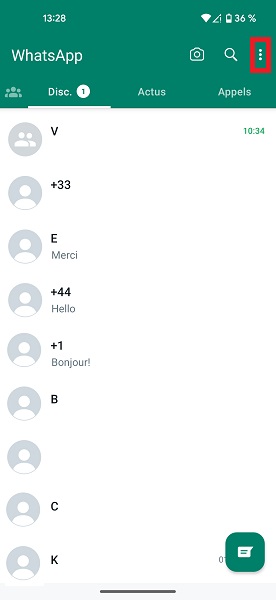 Sauvegarder vos conversions WhatsApp sur Google Drive