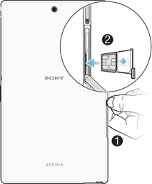 Comment insérer la carte SIM dans le Sony Xperia Z3 ?
