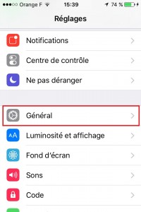 Iphone IOS 9 Général