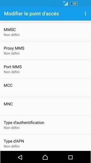 MMS Sony android 5.1