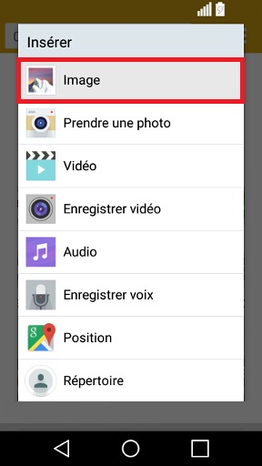 MMS LG android 5.1-nouveau-message-MMS image