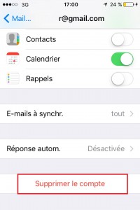 iPhone IOS 9 mail modification mail.