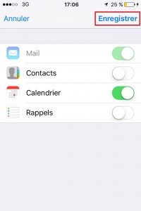 iPhone IOS 9 reglages mail ajouter un compte 5