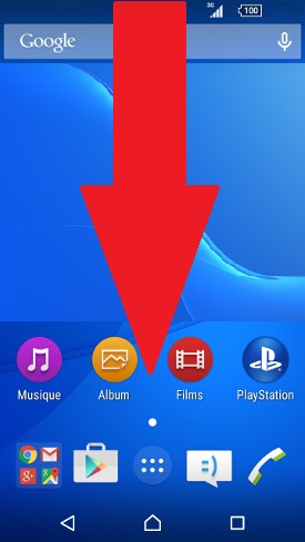 MMS Sony android 5.1 centre de notif