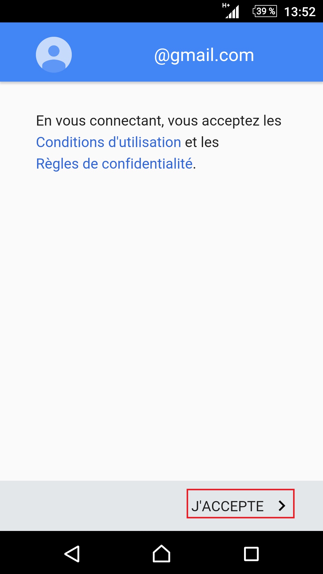 Créer un compte Google Sony compte gmail condition