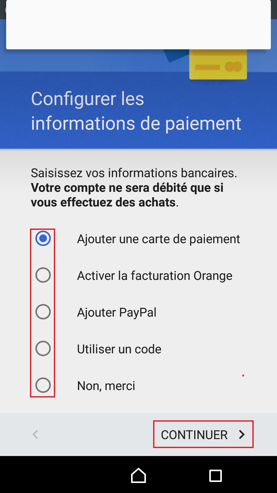 Créer un compte Google Sony comtpe google paiement