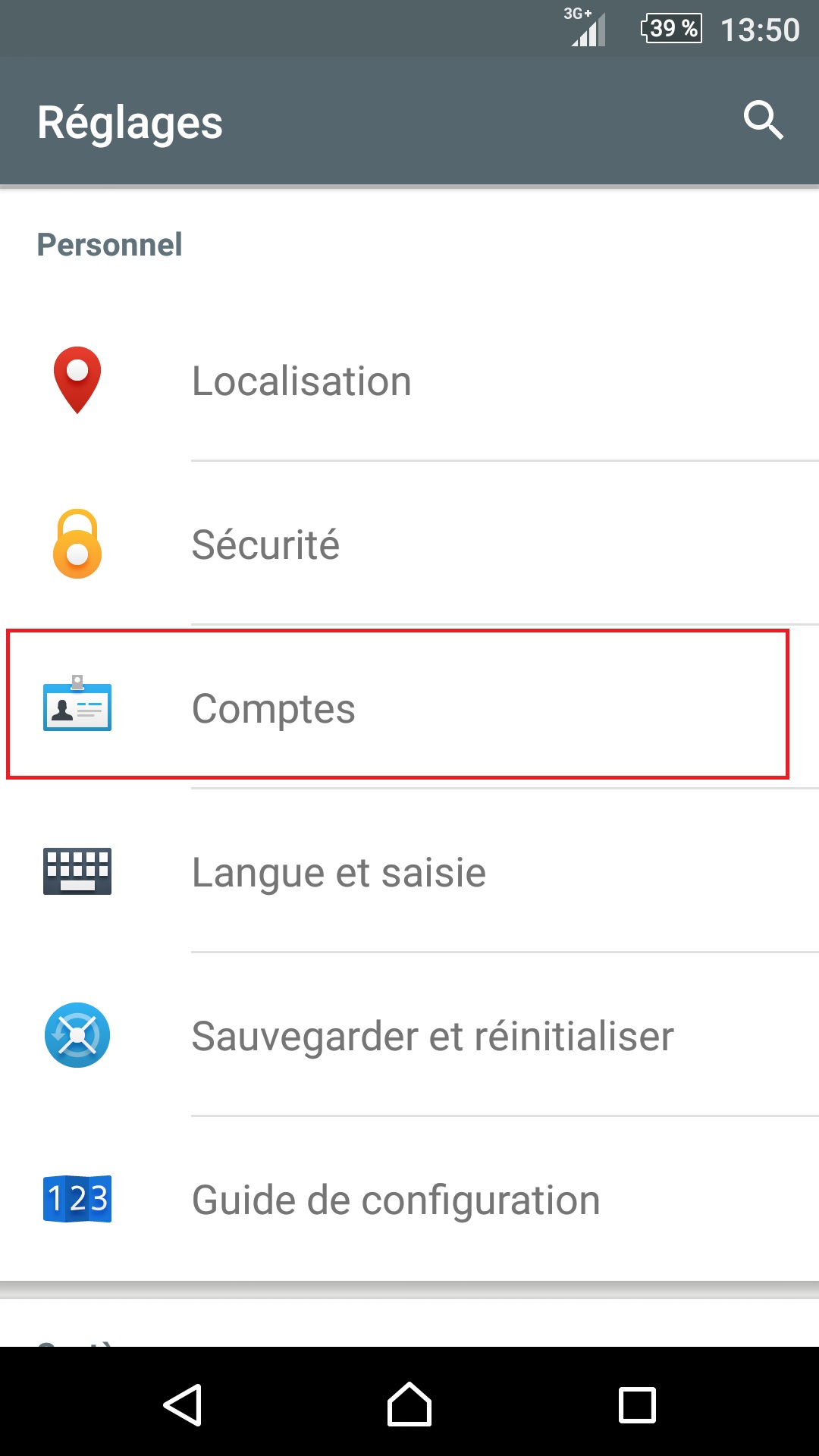 Créer un compte Google Sony compte google