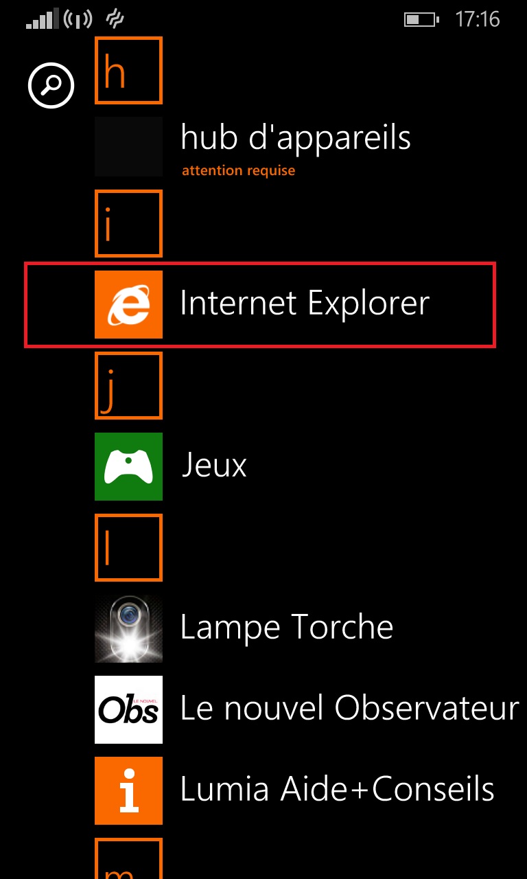 Internet Lumia windows 8.1 internet explorer