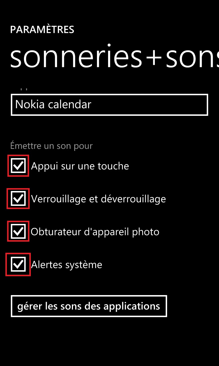 Lumia 10 sonnerie changer 2