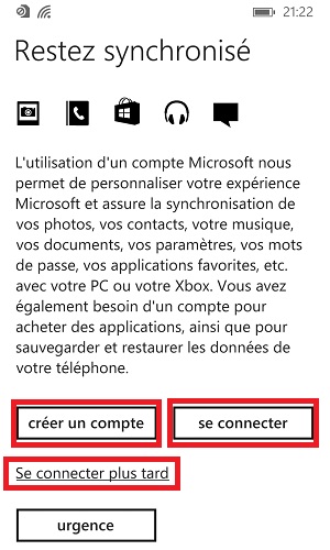 Assistant de configuration Lumia windows-8.1 : restez synchronisé