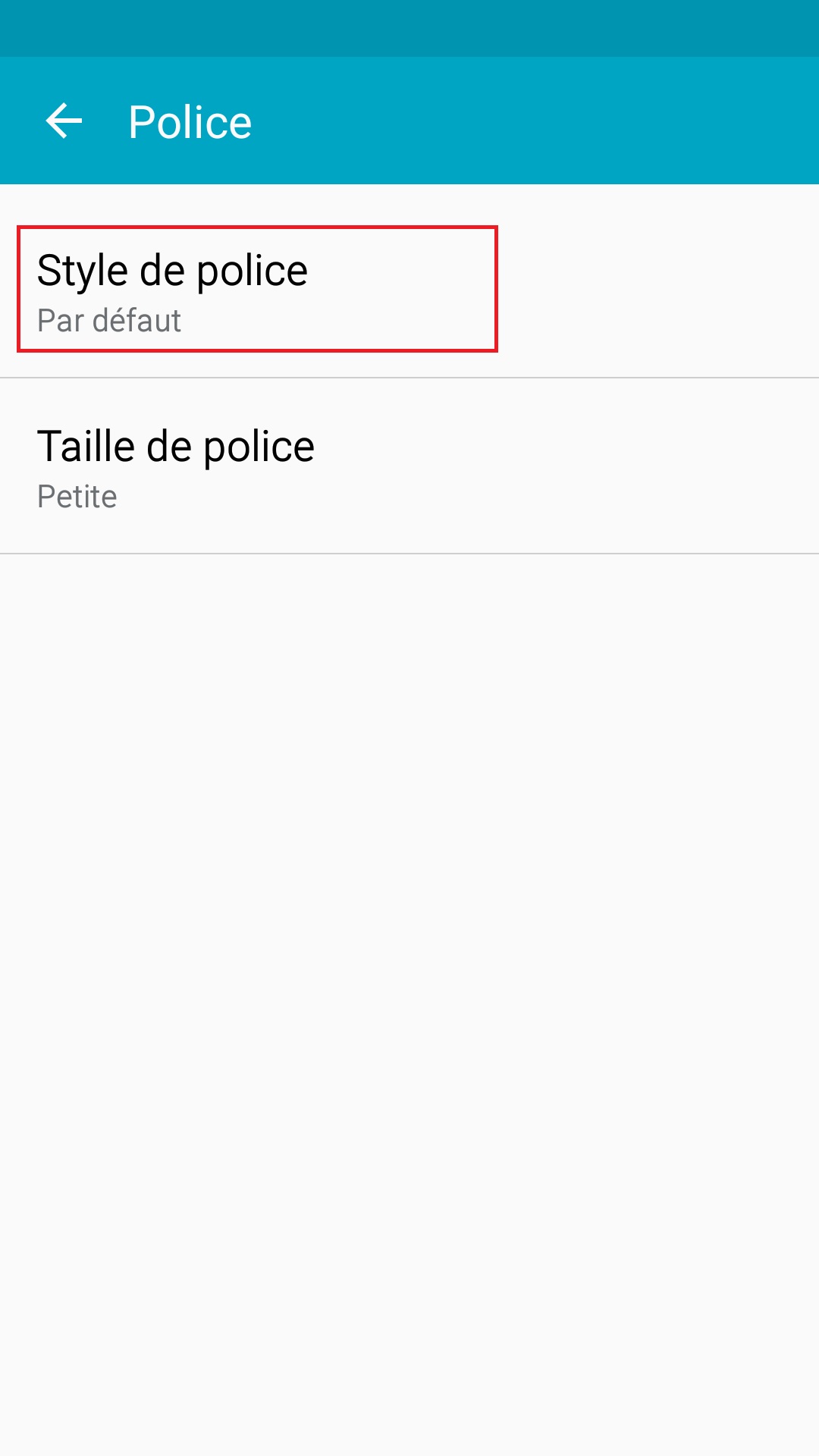 Personnaliser Samsung thème sonnerie fond d'écran aide style de police