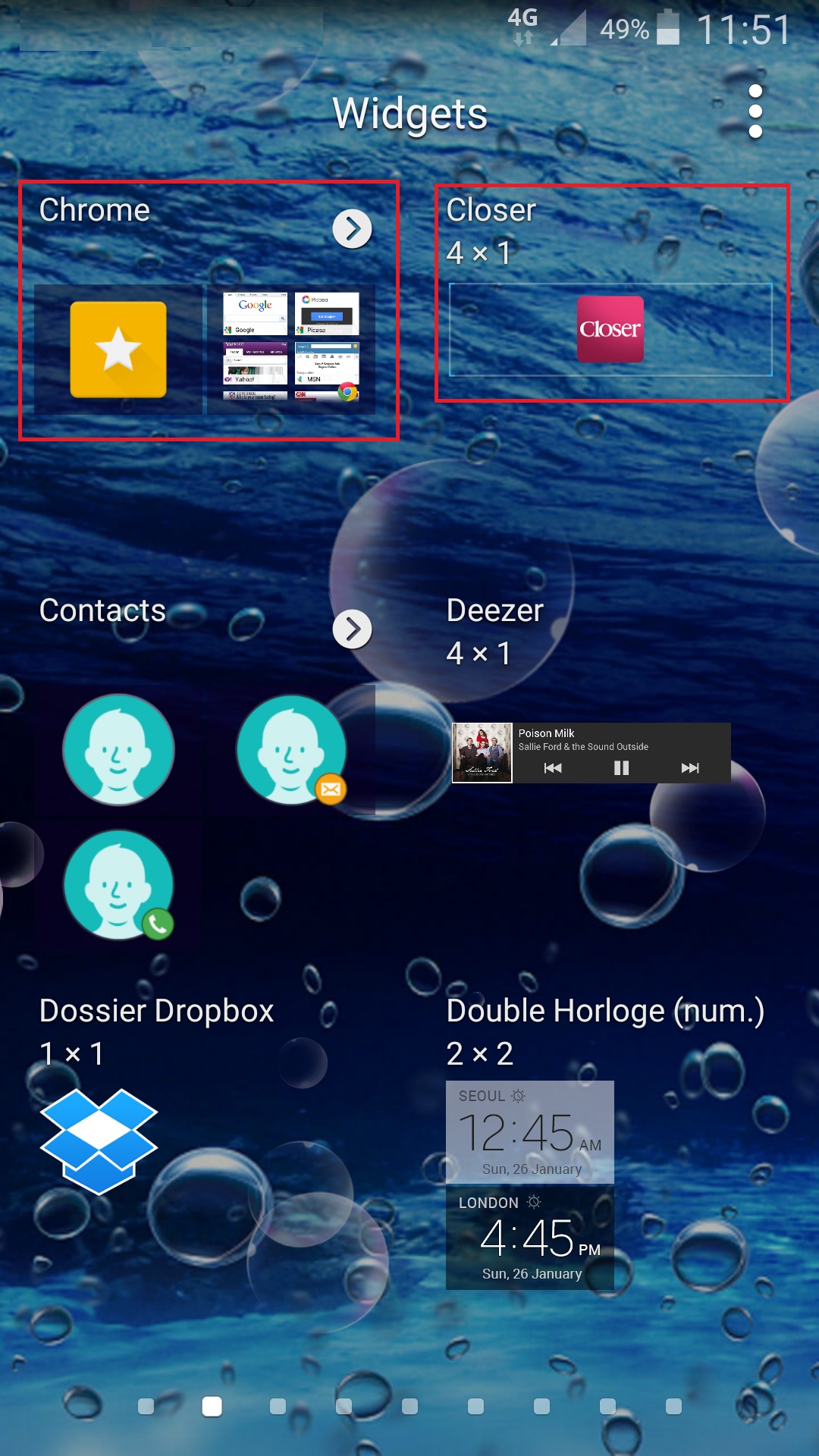 Samsung 5.x aide widget2