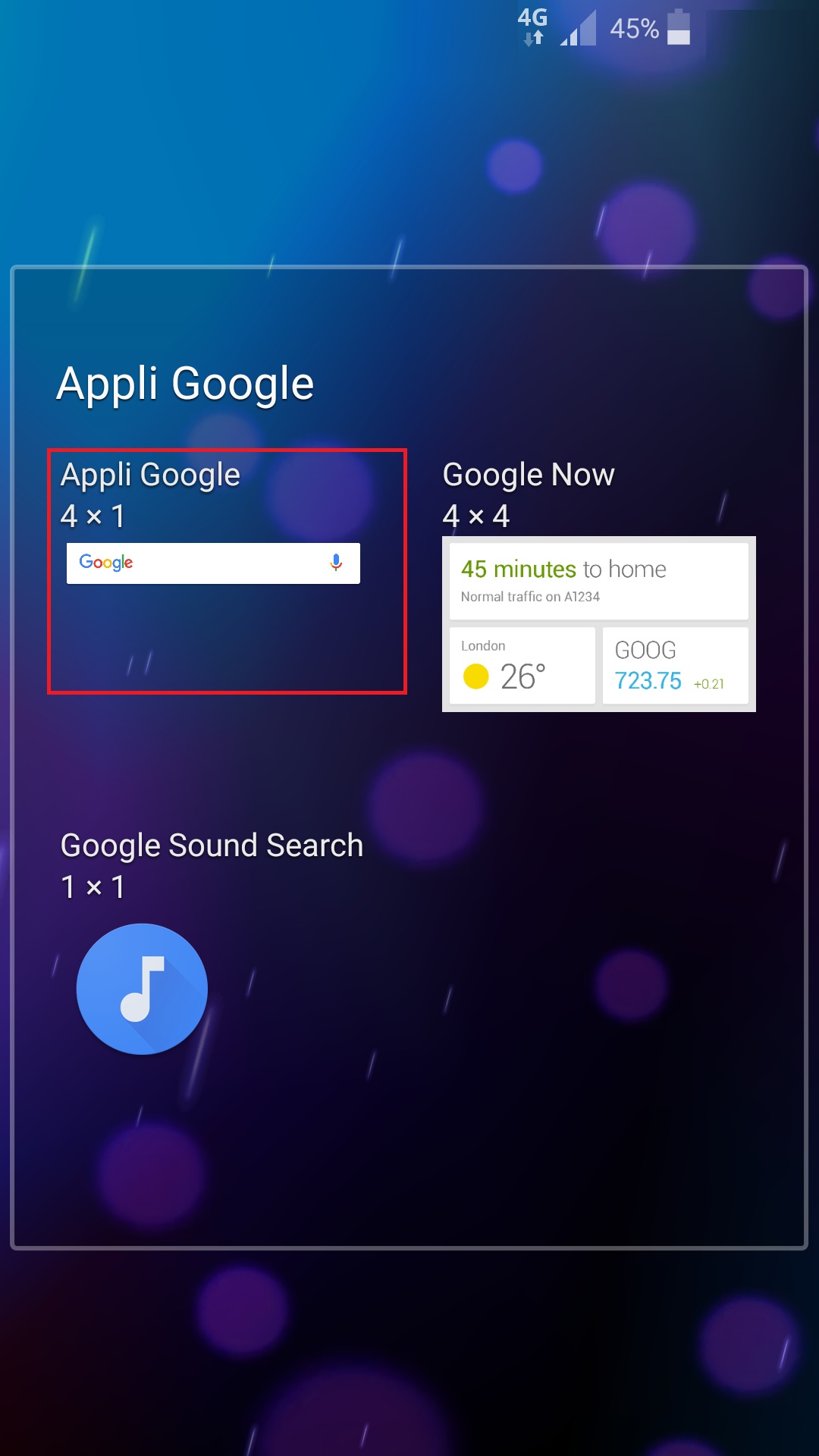 Personnaliser Samsung thème sonnerie fond d'écran-appli-google