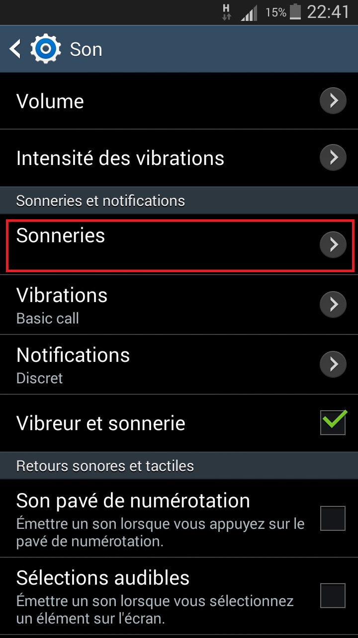 Personnaliser Samsung thème sonnerie fond d'écran sonnerie