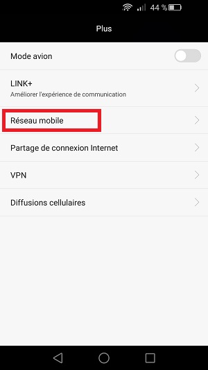 Internet Huawei données mobiles