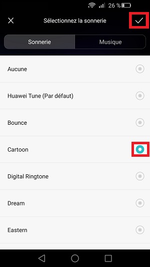 Personnaliser Huawei thème sonnerie fond d'écran
