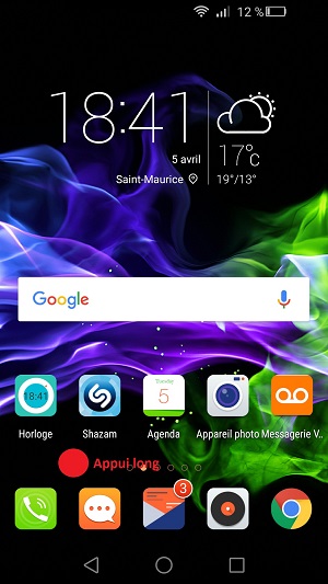 Personnaliser Huawei thème sonnerie fond d'écran widget