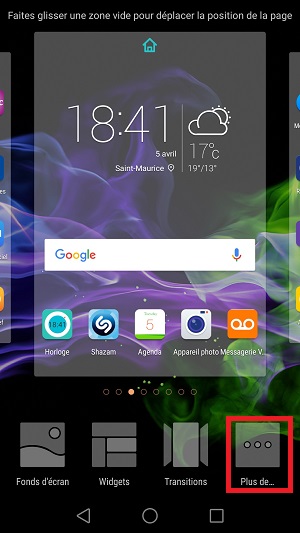 Personnaliser Huawei thème sonnerie fond d'écran widget