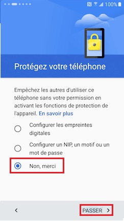 Activation Samsung (android 6.0) activation compte 16