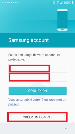 Activation Samsung (android 6.0) compte samsung 17