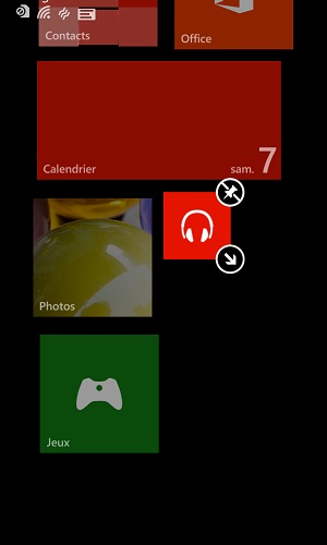 Personnalisation Lumia 8.1 reduire