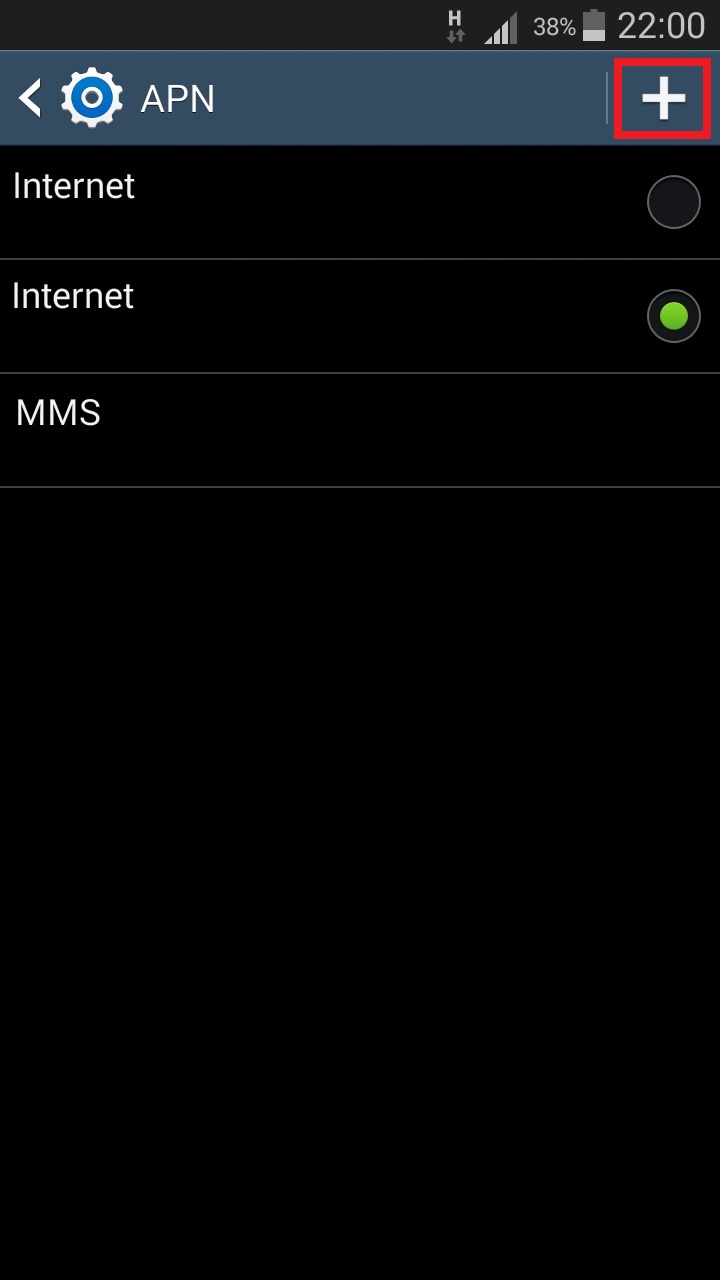 internet Samsung android 4 point d'acces nouveau