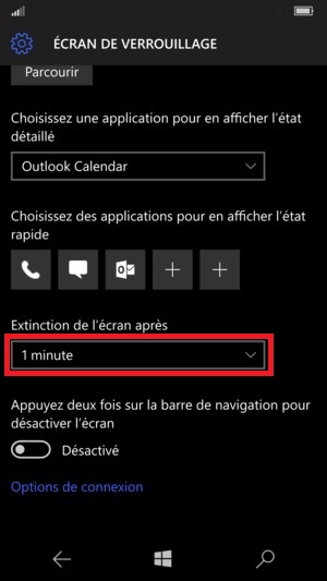 contact code pin ecran verrouillage Microsoft Nokia Lumia (Windows 10) verrou vieille