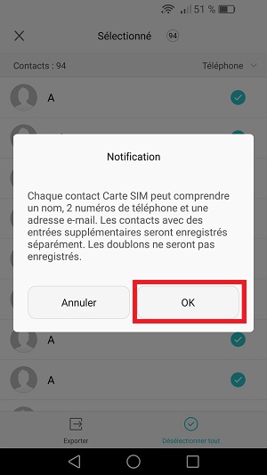 contact code pin ecran verrouillage Huawei (android 6.0)