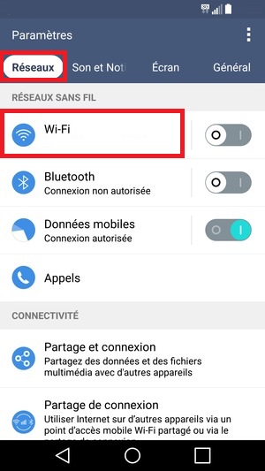 LG android 5.1 WIFI