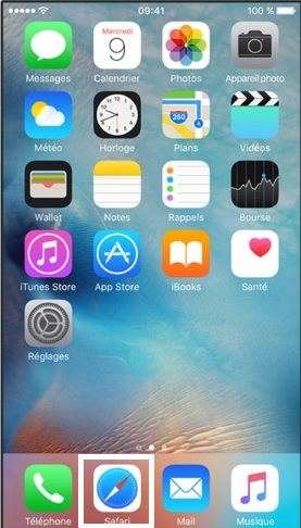 iPhone 6 safari icone