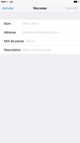 mail iPhone 6 mail