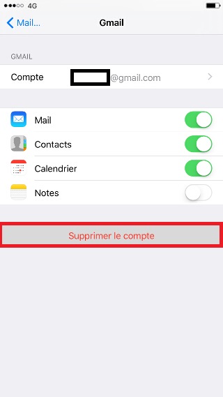 iphone 6 mail supprimer 2