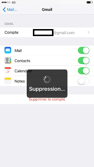 mail iPhone 7 supprimer 4