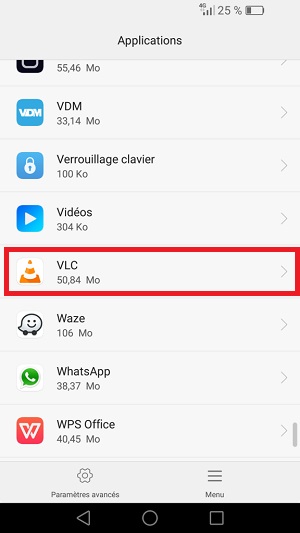supprimer application Huawei Y6 2017