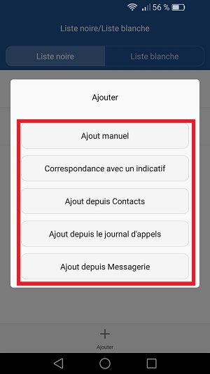 SMS Huawei android 6 blocage SMS