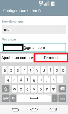 LG android 4.4 config mail terminer