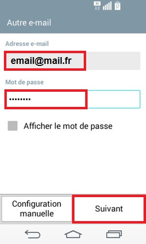 LG android 4.4 mail suivant