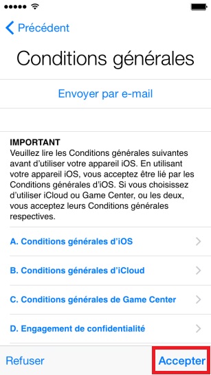 iphone 6 icloud condition accepter