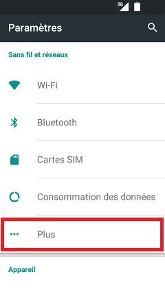 MMS Wiko android 5.1